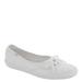 Keds The Mini Eyelet - Womens 8 White Slip On Medium