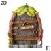 Miniature Fairy Garden Door Believe Fairy Garden House Hand Painted Fairy Doors That Open Fairy House Fairy Garden Accessories for Home Outdoor Yard Tree Trunk Q2C2