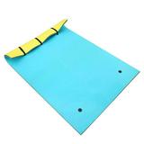 JUOIFIP 9ft Floating Bed On Water Adult Floating Water Pad for Water Recreation for Lakes Pools & Beach Floatation Pad Family Summer Water Parties Green & Yellow