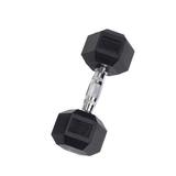 YORK Rubber Hex Dumbbell (2.5-30 lb.)