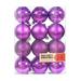 Decor Store 24Pcs Christmas Ball Shiny Christmas Balls Pendants Xmas Hanging Tree Pendants for Party Home Decor