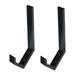 Rack Hook Jacket Hanger Luggage Hanger Bedroom Luggage Hook Black 12x5x6cm