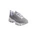 Women's The D'Lites Life Saver Sneaker by Skechers in Grey Multi Medium (Size 9 1/2 M)