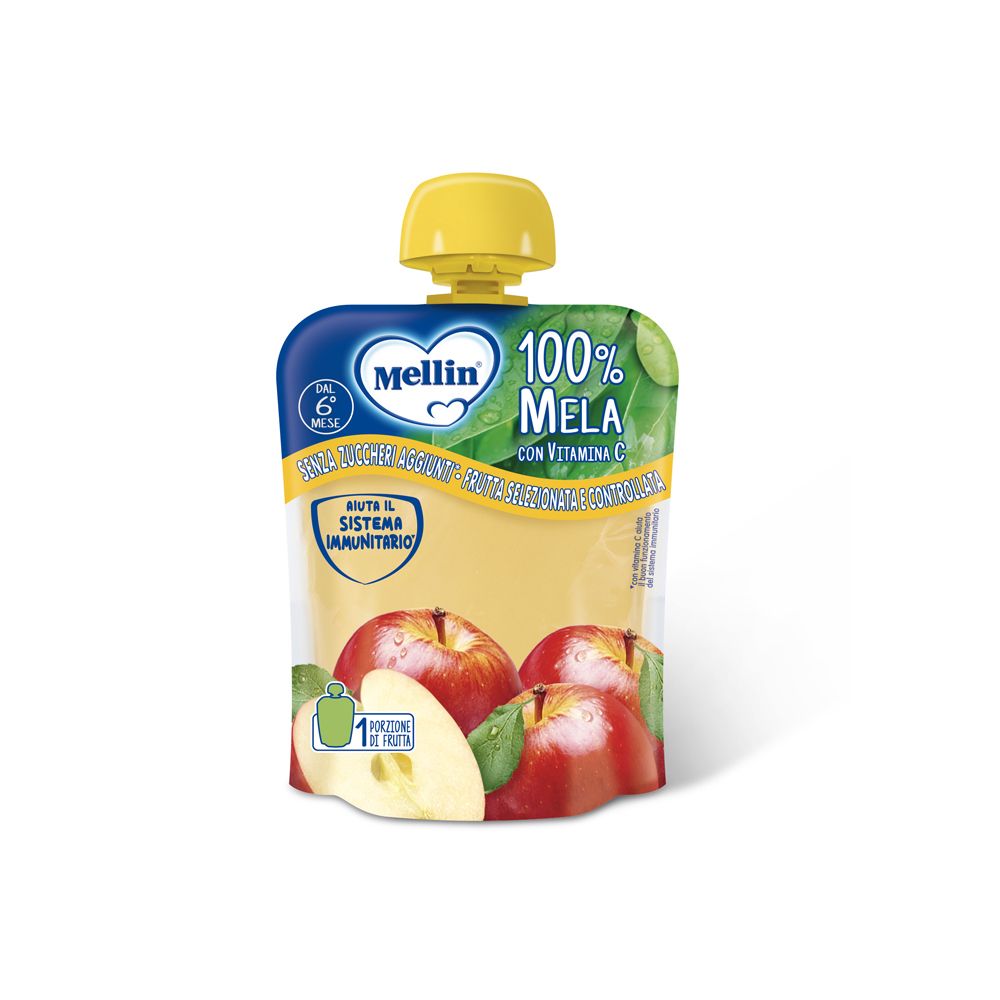 Mellin Pouch 100% Mela 90 g Pappa