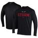 Men's Under Armour Black Lake Elsinore Storm Performance Long Sleeve T-Shirt