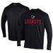 Men's Under Armour Black Lansing Lugnuts Performance Long Sleeve T-Shirt