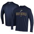 Men's Under Armour Navy Tri-City Dust Devils Performance Long Sleeve T-Shirt