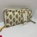 Tory Burch Bags | *Nwt Authentic Tory Burch Emerson Mixed Print Wristlet Zip Continental Wa | Color: Cream/Green | Size: Os