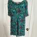 Lilly Pulitzer Dresses | Beautiful Silk And Cotton Lilly Pulitzer Dress. Sz. M | Color: Blue/Green | Size: M