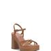 Lucky Brand Ismene Platform Heel - Women's Accessories Shoes High Heels in Light Brown, Size 9