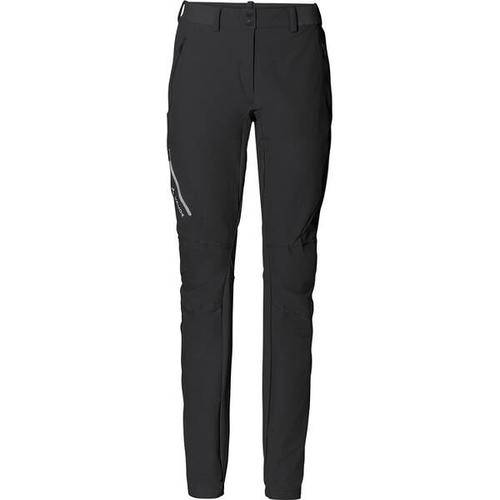 Damen Hose VAUDE Damen Wanderhose Scopi Pants II, Größe 42 in Schwarz