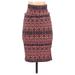 Lularoe Casual Bodycon Skirt Knee Length: Pink Bottoms - Women's Size X-Small