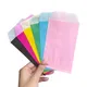 Mini sacs en papier Kraft à pochette multicolore de couleur unie cartes d'invitation de fête de
