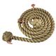 28mm Natural Bannister Handrail Stair Rope x 11 FT c/w 4 Copper Fittings