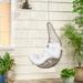 Patio Hanging Basket Swing Chair with Hanging Steel Chain