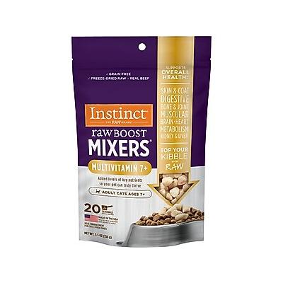 Instinct Freeze-Dried Raw Boost Mixers Grain-Free Multivitamin Adult 7+ Cat Food Topper, 5.5-oz bag
