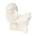 Sunisery Kissing Couple Human Face Sculpture Modern Abstract Statue Tabletop Ornament Home Decor Wedding Party Supplies