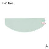 Anti-Fog Helmet Lens Film For Motorcycle Visor Shield Rain Resistant Universal W9O2