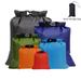 6-Pack Waterproof Dry Bags 1.5L/2.5L/3L/3.5L/5L/8L Lightweight Outdoor Dry Sacks Ultimate Dry Bags Diamond Ripstop Roll Top Drybags for Kayaking Rafting Boating Camping