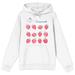 Women's BIOWORLD White Hello Kitty Pullover Hoodie