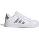 ADIDAS Kinder Halbschuhe Grand Court Lifestyle Tennis Lace-Up, Größe 37 ⅓ in Weiß