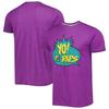 Unisex Homage Purple Yo! MTV Raps Tri-Blend T-Shirt