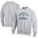 Men's Champion Gray Columbia Fireflies Baseball Reverse Weave Pullover Sweatshirt