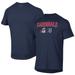 Men's Under Armour Navy Springfield Cardinals Tech T-Shirt