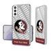 Florida State Seminoles Galaxy Endzone Personalized Clear Case