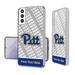 Pitt Panthers Galaxy Endzone Personalized Clear Case