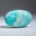 Astro Gallery of Gems Genuine Polished Amazonite Palm Stone (Large) Stone, Crystal in Blue/Gray/White | 1.5 H x 1 W x 1.75 D in | Wayfair AMZ-PS2