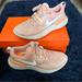 Nike Shoes | Nike Champaign And Orange Women’s React Miler Running Sneakers Size 8 | Color: Orange/Pink | Size: 8