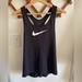 Nike Tops | Nike Dri Fit Racerback Tank | Color: Black/White | Size: M