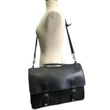 Coach Bags | Coach Attach Leather Briefcase Messenger Bag Black | Color: Black | Size: Os