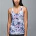 Lululemon Athletica Tops | Lululemon Athletica Crossback Tank | Color: Blue/White | Size: 4