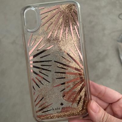 Kate Spade Cell Phones & Accessories | Kate Spade Iphone Xr Case With Floating Glitter | Color: Gold | Size: Xr