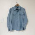 J. Crew Shirts | Mens J. Crew Western Workwear Utility Chambray Denim Shirt L Slim Untucked | Color: Blue | Size: L