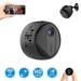 Lingouzi Mini Wireless Security Camera 50? Wide Viewing Angle 080p HD Night Vision WiFi Wireless Cameras For Home Security Built-in Battery