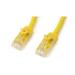 Startech.Com 100ft Cat6 Ethernet Cable Yellow Poe (N6PATCH100YL)