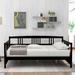 Red Barrel Studio® Full Daybed Wood in Brown | 34.11 H x 57.11 W x 78.31 D in | Wayfair 8062DB1F2F5B43EB879B803D85A1FDD3
