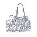 GUESS Women Vikky Tote Bag, Stone Logo, 33 x 15.5 x 27