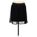 Forever 21 Casual Skirt: Black Solid Bottoms - Women's Size Small