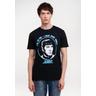 "T-Shirt LOGOSHIRT ""Star Trek - Spock Im So Fun"" Gr. XXL, schwarz Herren Shirts T-Shirts mit witzigem Spock-Print"
