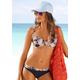 Bikini-Hose BUFFALO "Branda" Gr. 42, N-Gr, bunt (braun, apricot) Damen Badehosen Ocean Blue