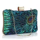 Pochette bleu turquoise pour femme sacs de soirée JOSling sacs à bandoulière sur initié perles