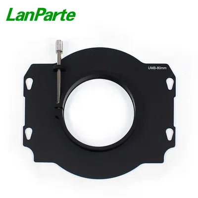LanParte – adaptateur de pince d'objectif 80mm boîtier mat pour objectif anamorphique Premium