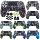 Coque en silicone souple pour manette de jeu Playstation 4 étui pour contrôleur de PS4 touriste