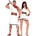 Costume de guerrier spartiate pour Couples tenue fantaisie de Cosplay personnage de la mythologie