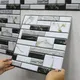 Autocollant Mural Auto-Adhésif en PVC 3D Décoration de Maison pour Cuisine Planche Chi Papier