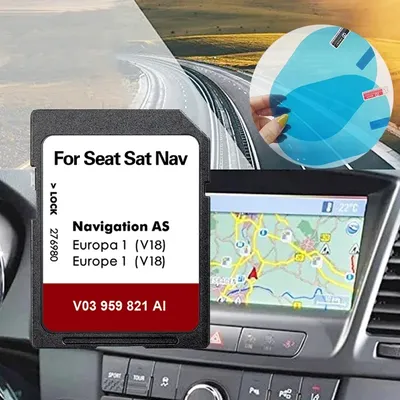Carte SD pour Seat Sat Nav 32 Go Valentine Navi mise à jour du système AS Europe Royaume-Uni